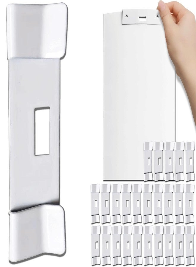 Takngjd Vertical Blind Repair Kit, 25PCS Metal Vertical Blind Repair Tabs, Universal Compatibility, White, Durable and Strong - Image 1